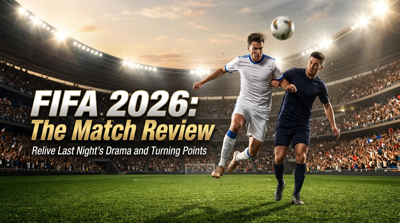 FIFA 2026: Last Night’s Match Review, Hidden Drama, and 3 Takeaways Nobody Noticed!